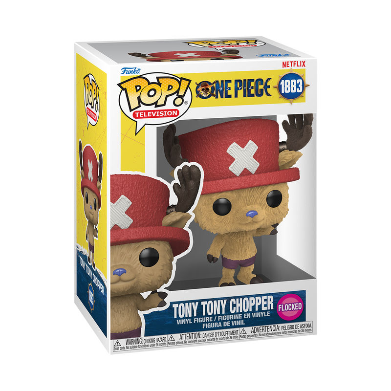Funko pop tv: one piece tony tony chopper (flocked) (live action) - Imagen 2