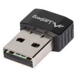 ADAPTADOR Â RED LANBERG USB 2.0 WIFI 6 AX300 2.4GHZ 300MB/S NANO 5901969447514 NC-AX300-WI