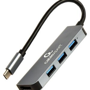 ADAPTADOR MULTIPUERTO GEMBIRD USB TIPO C 2 EN 1 HUB
