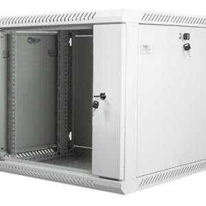 ARMARIO LANBERG MURAL 9U 600X600 RACK 19 FLAT PACK V2 PUERTA CRISTAL GRIS 5901969403121 WF01-6609-10S