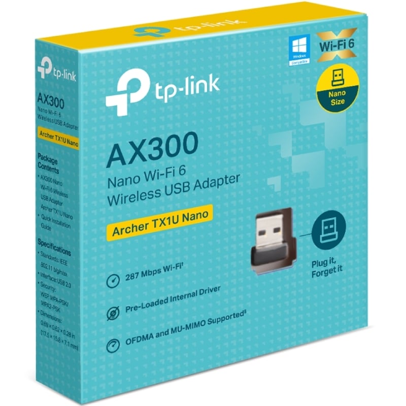 Adaptador USB - WiFi TP-Link Archer TX1U Nano - Imagen 4