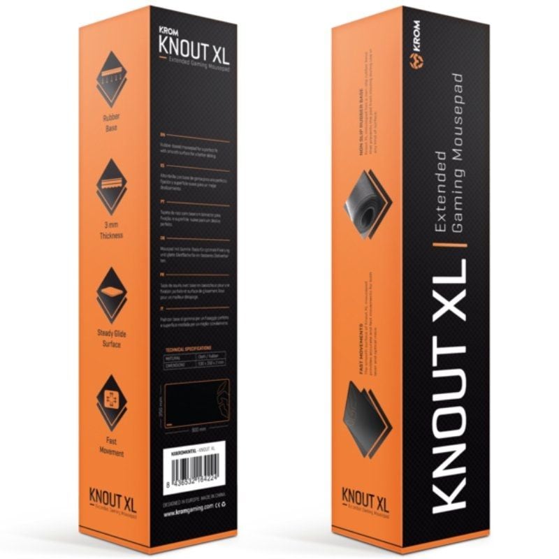 Alfombrilla Krom Knout XL/ 900 x 350 x 3 mm - Imagen 3