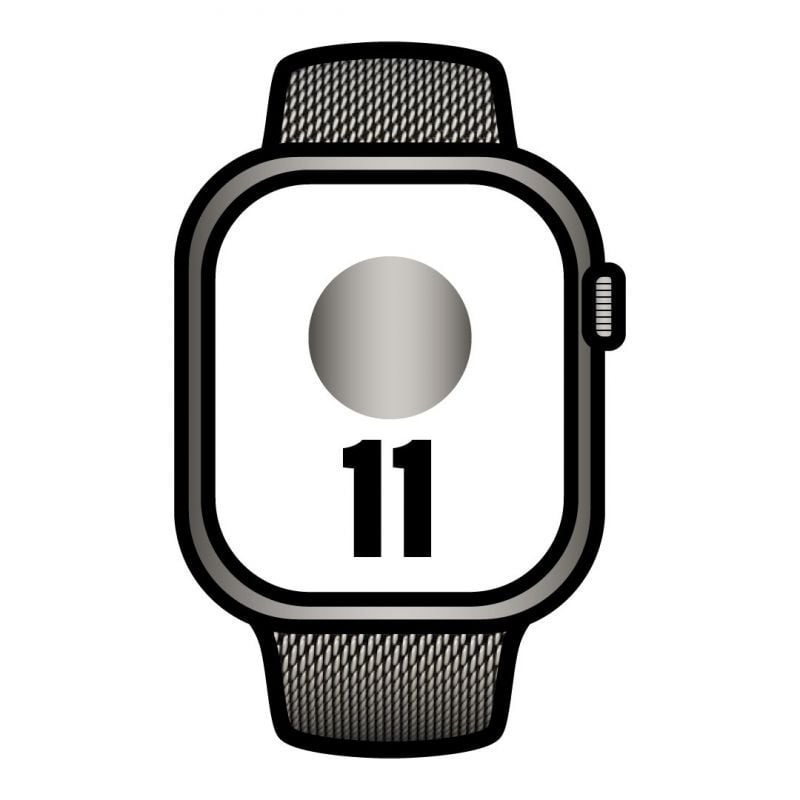 Apple Watch Series 11/ GPS/ Cellular/ 42mm/ Titanio Natural/ Correa Natural Milanese Loop 195950471144 MF8P4QL/A APL-WATCH MF8P4QL/A