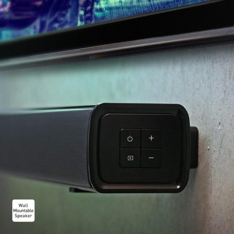 Barra de Sonido con Bluetooth Panasonic SC-HTB100/ 45W/ 2.0 - Imagen 4