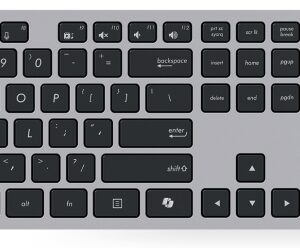 COMBO TECLADO RATON ASUS W2500 RF INALAMBRICO GREY 4711081636182 90XB0430-BKM1U0