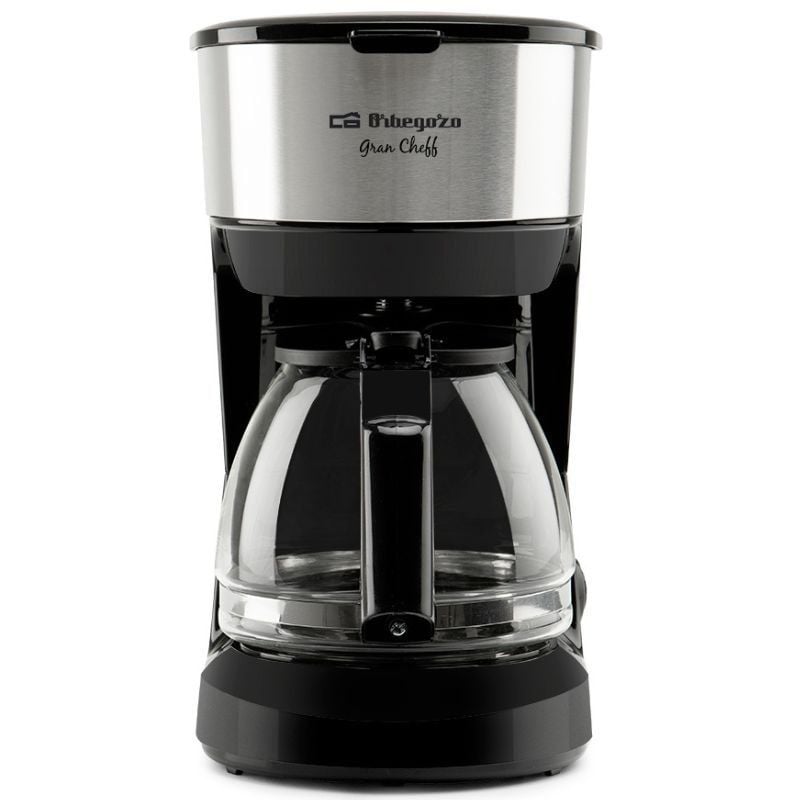 Cafetera de Goteo Orbegozo CG 4506/ 6 Tazas/ Negra y Plata - Imagen 2