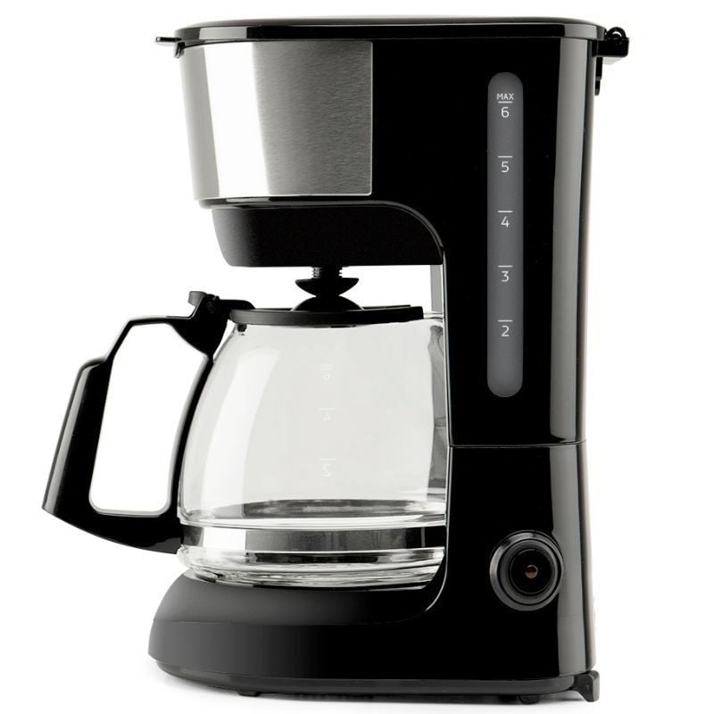 Cafetera de Goteo Orbegozo CG 4506/ 6 Tazas/ Negra y Plata - Imagen 3