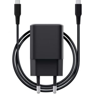 Cargador de Pared GaN Trust Maxo 65W Ultrareducido/ 1xUSB Tipo-C/ Incluye Cable USB Tipo-C/ 65W 8713439260465 26046 TRU-CARGA MAXO 65W UR BK