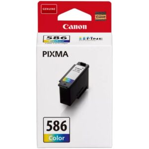Cartucho de Tinta Original Canon CL-586/ Tricolor 4549292223408 6227C001 CAN-CL-586 TRI