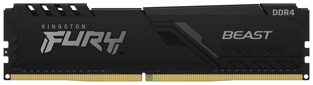 DDR4 KINGSTON 32GB 3200 FURY BEAST NEGRO 0740617319828 KF432C16BB/32