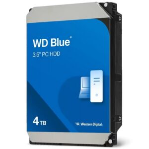 Disco Duro Western Digital WD Blue PC Desktop 4TB/ 3.5"/ SATA III/ 128MB WD40EZZX-00CPBB0 WD40EZZX WD-HDD WD BL PCDESK 4TB V3