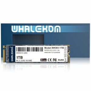 Disco SSD Whalekom WKNV 1TB/ M.2 2280 PCIe Gen3/ Full Capacity DEP0037237 WKNV-1TB WHAL-SSD WKNV 1TB