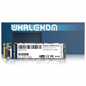 Disco SSD Whalekom WKNV 512GB/ M.2 2280 PCIe Gen3/ Full Capacity DEP0037236 WKNV-512 WHAL-SSD WKNV 512GB
