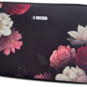 FUNDA PORTATIL SUBBLIM TRENDY SLEEVE NEO FLOWERS 15