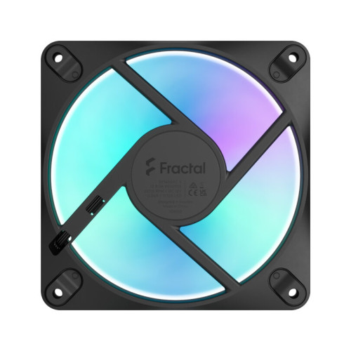 Fractal Design Dynamic 3 – 12 Reverse Carcasa del ordenador Ventilador 12 cm Negro 1 pieza(s) - Imagen 4