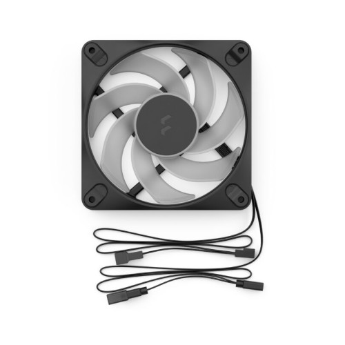 Fractal Design Dynamic 3 – 12 Reverse Carcasa del ordenador Ventilador 12 cm Negro 1 pieza(s) - Imagen 6