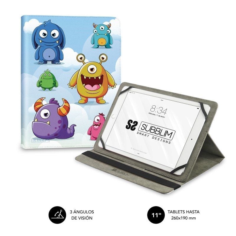 Funda Subblim Trendy Case Monsters para Tablets de 11" - Imagen 4
