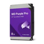 HDD WD 3.5" 8TB 256MB SATA3 PURPLE PRO  P/N: WD8002PURP | Ref. Artículo: WD8002PURP