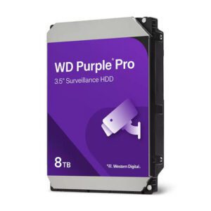 HDD WD 3.5" 8TB 256MB SATA3 PURPLE PRO  P/N: WD8002PURP | Ref. Artículo: WD8002PURP