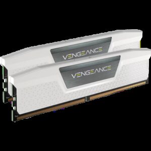 MEMORIA CORSAIR DDR5 32GB 2X16GB PC6000 VENGEANCE BLANCA CMK32GX5M2D6000Z39 0840440438656 | P/N: CMK32GX5M2D6000Z38W | Ref. Artículo: 1412372
