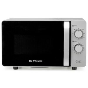Microondas Orbegozo MIG 2072 CE/ 700W/ Capacidad 20L/ Función Grill/ Gris 8435568408715 18475 ORB-PAE-MIC MIG 2072 CE