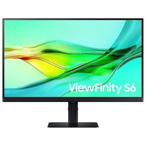 Monitor Profesional Samsung ViewFinity S6 S27D600UAU 27"/ QHD/ Regulable en altura/ Negro 8806095524658 LS27D600UAUXEN SAM-M S27D600UAU