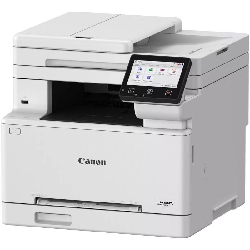 Multifunción Láser Color Canon i-SENSYS MF664CDW WiFi/ Dúplex/ Blanca - Imagen 2