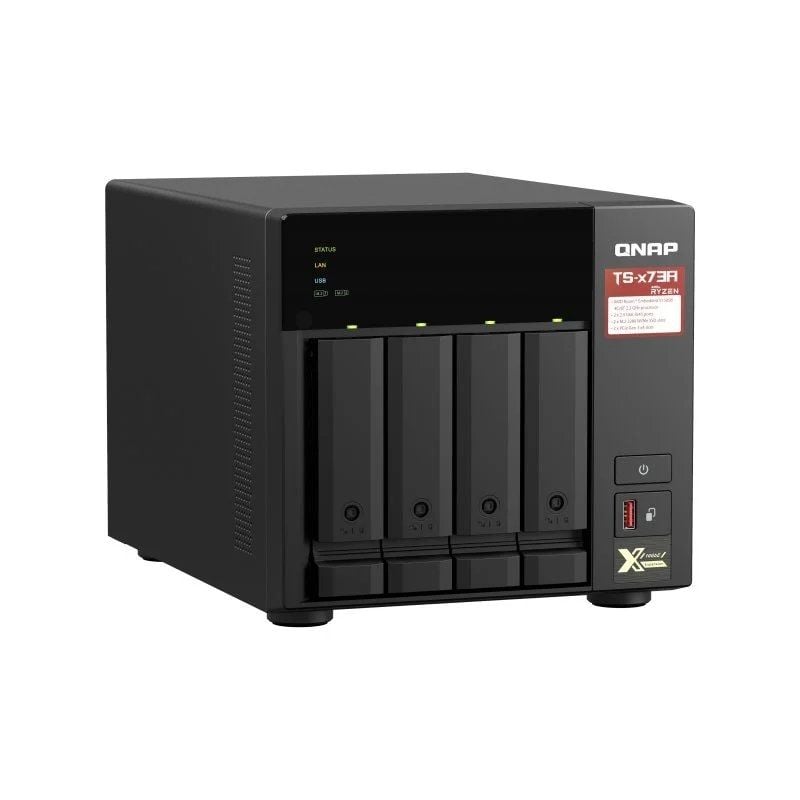NAS QNAP TS-473A-8G/ 4 Bahías 3.5"- 2.5"/ 8GB DDR4/ Formato Torre - Imagen 4