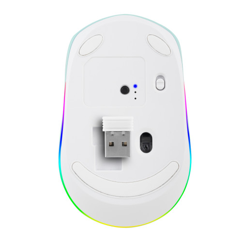 NGS SMOG MINT-RB ratón Juego Ambidextro RF Wireless + Bluetooth Óptico 2400 DPI - Imagen 6