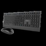NOX NXLITEDUOSP teclado Ratón incluido Hogar RF Wireless + Bluetooth QWERTY Español Negro 8436587976131 | P/N: NXLITEDUOSP | Ref. Artículo: 1408896