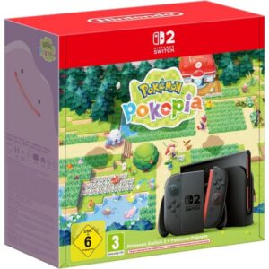Nintendo Switch 2/ Incluye Código Juego Pokemón Pokopia 045496337445  NIN-CONSOLA SW2 POKOPIA