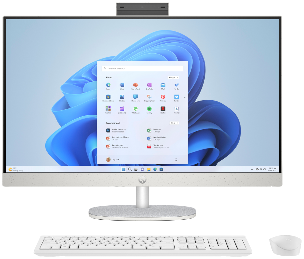 PC AIO HP OMNISTUDIO 27-CR0130NS i5-1335U 8GB 512GB 27" FDOS 0821844691632 D9MA6EA