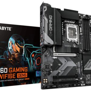 PLACA BASE GIGABYTE B760M G X WF6E 1700 ATX WiFi 6E PCIe 4.0 RGB 4XDDR5 4719331871673 9MB76GX65-00-G10
