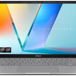 PORTATIL ASUS VIVOBOOK S14 M3407GA-SF010 AI R7 445 16GB 512GB 14"OLED FDOS PLATA 4711636664691 90NB17L2-M006H0