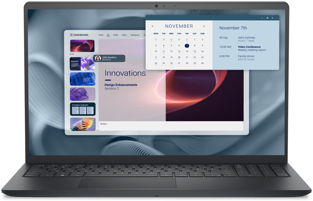 PORTATIL DELL PRO 15 ESSENTIAL PV15250 i7-1355U 16GB 512GB 15.6"FHD W11H 5397184968048 GF3DN
