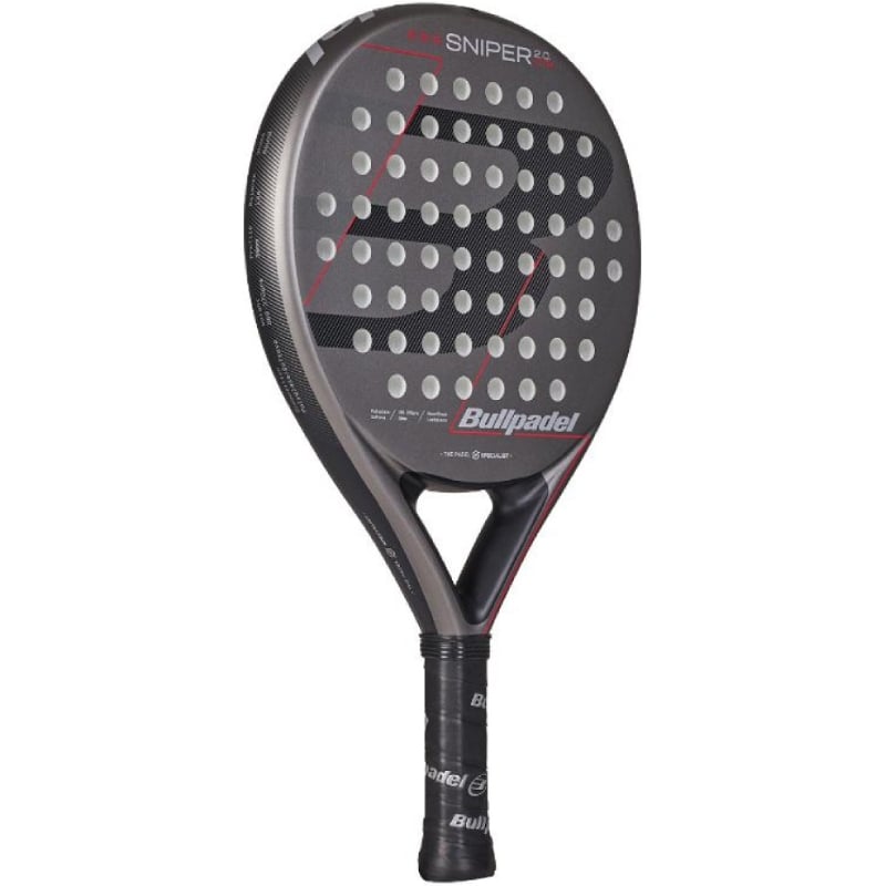 Pala de Pádel Bullpadel Sniper 2.0 Control 2026/ Gris y Roja - Imagen 2
