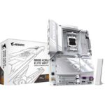 Placa Base Gigabyte B850 AORUS ELITE WIFI7 ICE Socket AM5/ DDR5/ PCIe 5.0 4719331866099 9MB85EL7E-00-G10 GIG-PB B850 A ELITE WF7 ICE