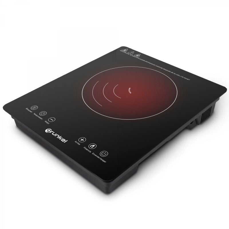 Placa de Inducción Grunkel PIN-2000/ 1 placa de 180mm/ 2000W 8426156015378 PIN-2000 GRK-PAE-VITRO PIN-2000
