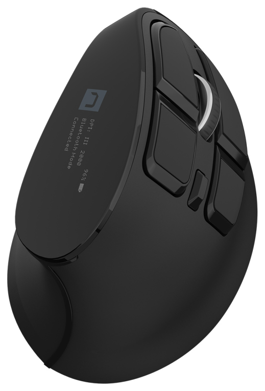 RATON NATEC EUPHONIE PRO VERTICAL DIESTRO 4000 DPI NEGRO BLUETOOTH PILAS 5901969446074 NMY-2291
