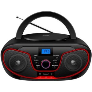 Radio CD Daewoo DW3013/ 4W/ a Pilas/ Rojo 8436533800046 DW3013 DAE-CD DW3013