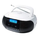 Radio CD Sunstech CRUSM400WT/ con Cable/ Blanca 8429015018947 CRUSM400WT SUN-CD CRUSM400WT