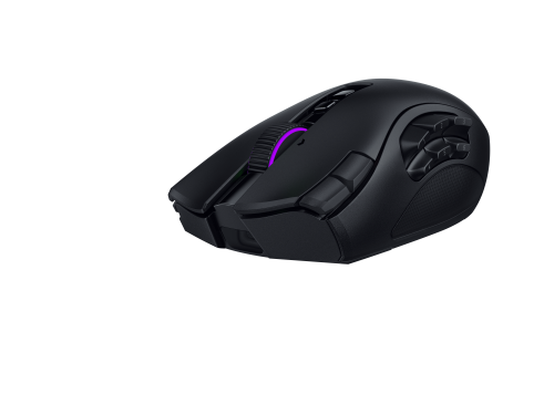 Razer Naga V3 Pro ratón Juego Mano derecha RF Wireless + Bluetooth + USB Type-C Óptico 50000 DPI - Imagen 3
