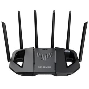 Router Inalámbrico 5G Móvil Asus TUF Gaming BE6500/ WiFi 7/ 6500Mbps/ 2.4GHz 5GHz/ 6 Antenas/ WiFi 802.11be/ax/ac/n/a/ - n/b/g 4711387546321 90IG0920-MO9C00 ASU-ROU TUF-BE6500
