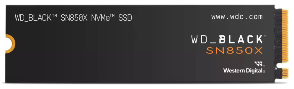 SSD WD BLACK SN850X 1TB NVME 0718037891392 WDS100T2X0E