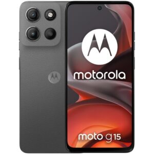 Smartphone Motorola Moto G15 8GB/ 512GB/ 6.72"/ Gris 8432390033764 PB6E0029ES MOT-SP MT G15 4G 8-512 GY