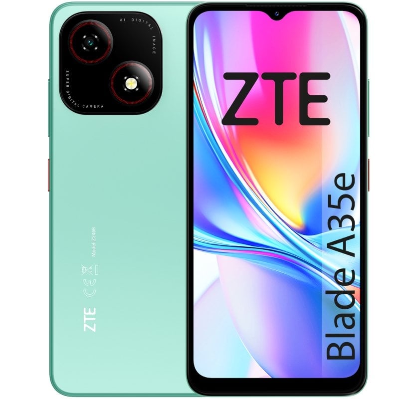 Smartphone ZTE Blade A35E 2GB/ 64GB/ 6.52"/ Verde 6902176132445 ZTE-SP BLD A35E 2-64 GREE