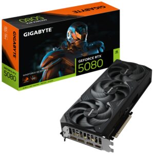 TARJETA GRAFICA GIGABYTE RTX 5080 WINDFORCE SFF 16G 4719331355845 GV-N5080WF3OC-16GD