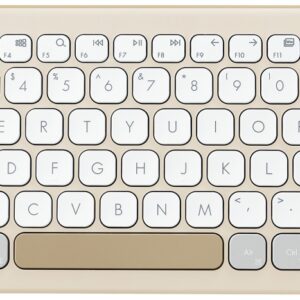 TECLADO ASUS KW100 INNALAMBRICO QWERTY BEIGE 4711387539057 90XB0880-BKB210