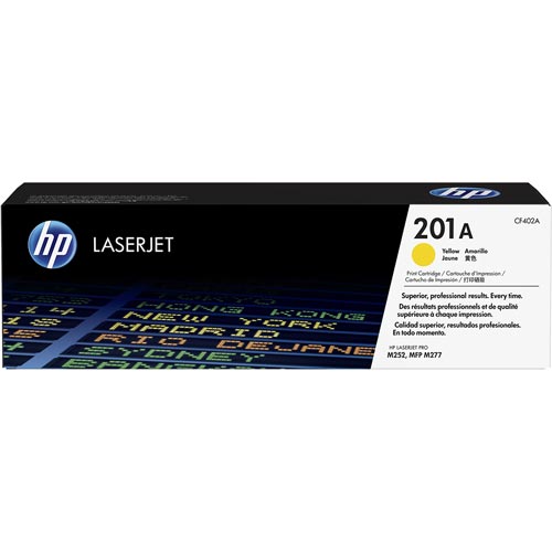 TONER HP CF402A Nº201A AMARILLO 1.400PAG 0888793237960 P/N: CF402A | Ref. Artículo: HPCF402A
