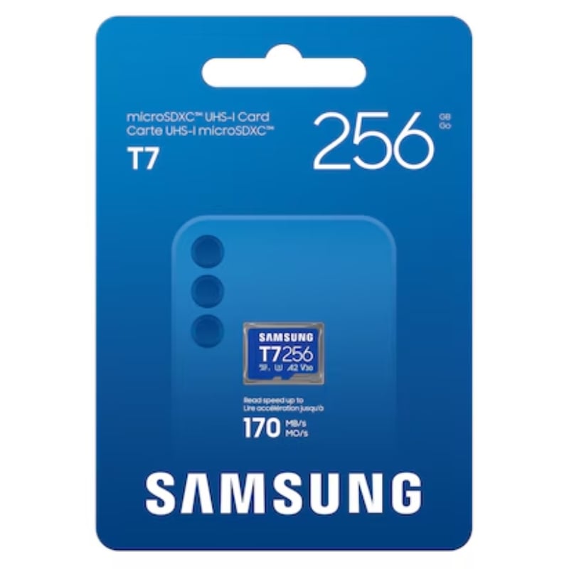 Tarjeta de Memoria Samsung P7 256GB microSD XC/ Clase 10/ 170MBs - Imagen 2